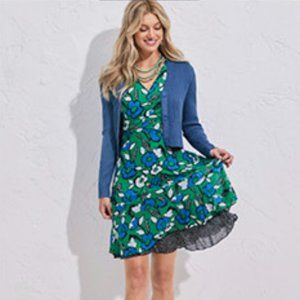 CAbi Rib Knit Cardigan cropped size large NWT Spring 2022